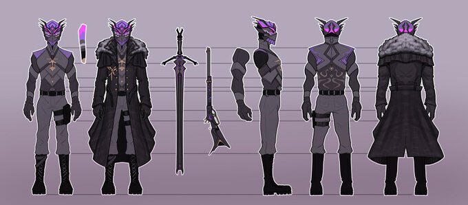 Armoured Reference Sheet