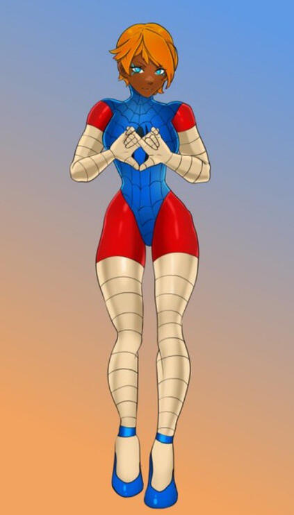 Spider Girl Artwork